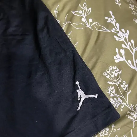 Air Jordan Jumpman Black Mesh Basketball Shorts XL - Picture 2 of 4